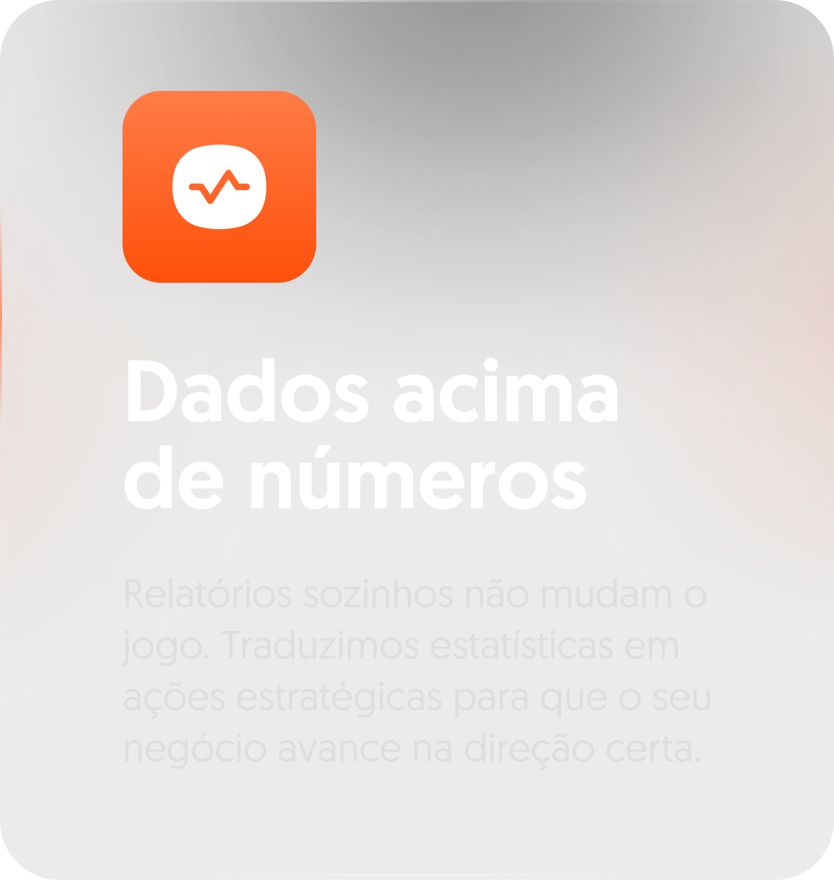 Dados acima de numeros