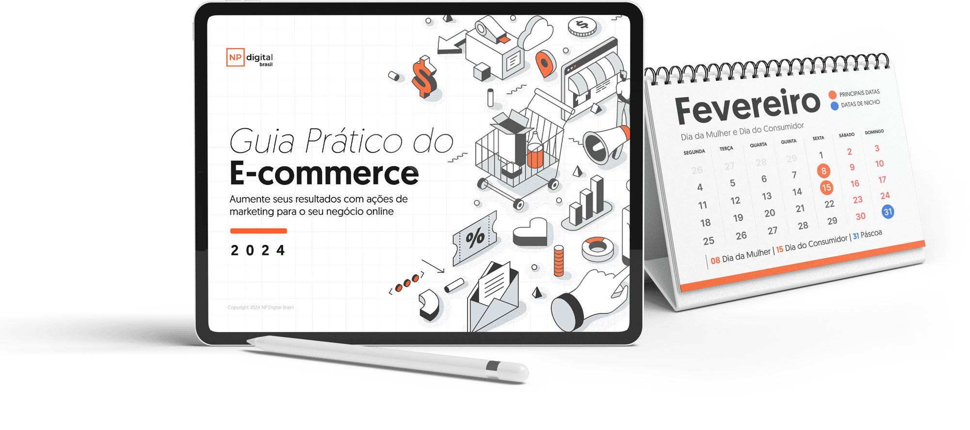 Mockup guia pratico do Ecommerce