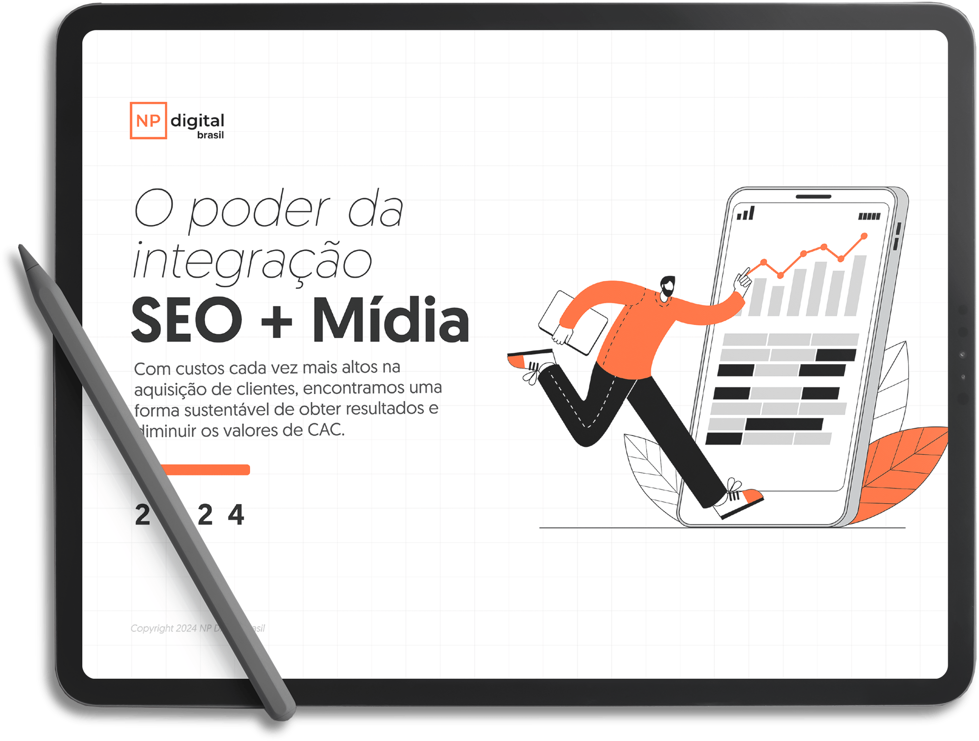 mockup ebook integracao seo midia